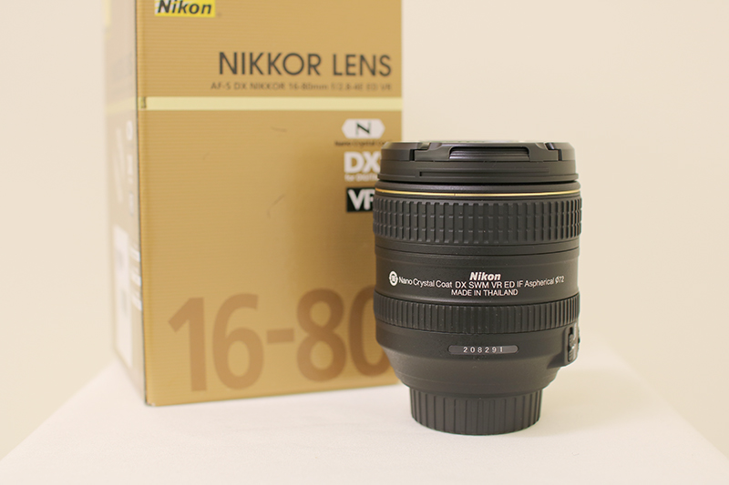 AF-S DX Nikkor 16-80mm f/2.8-4E ED VR Lens